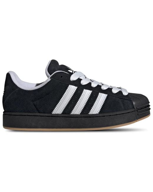 Adidas Black Superstar Sneakers