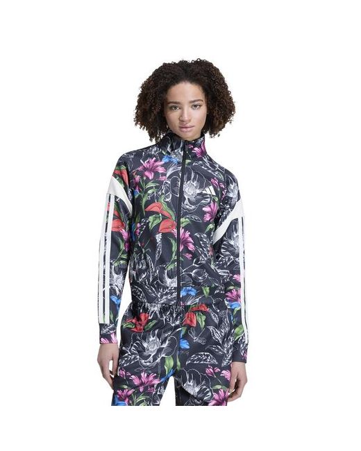 Adidas Blue X Farm Rio House Of Tiro Track Top Track Tops