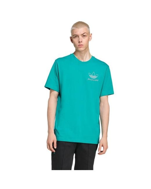 Liverpool Fc Terrace Icons T-Shirt Homme Adidas pour homme en coloris Blue