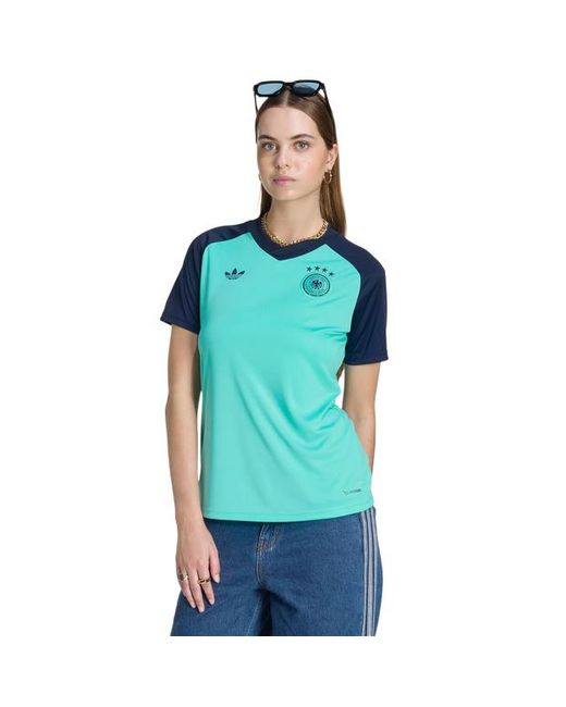 Germany Mujer Jerseys/Replicas Adidas de color Green