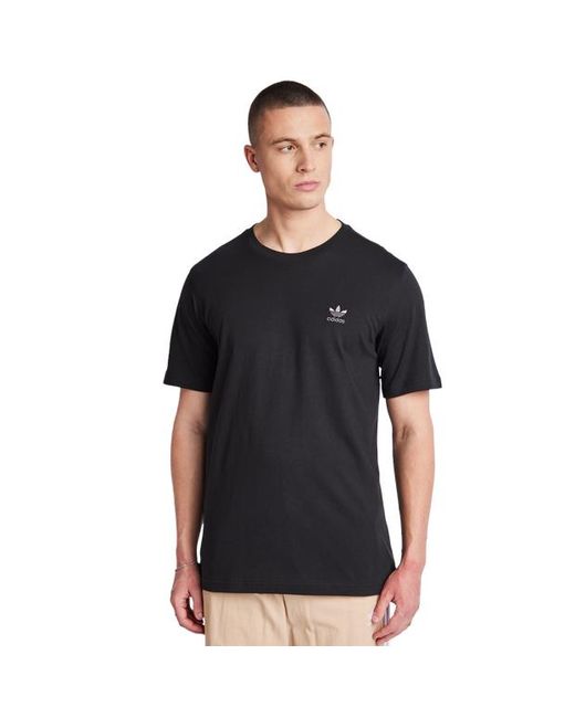 Adidas Black Essential T-Shirts for men