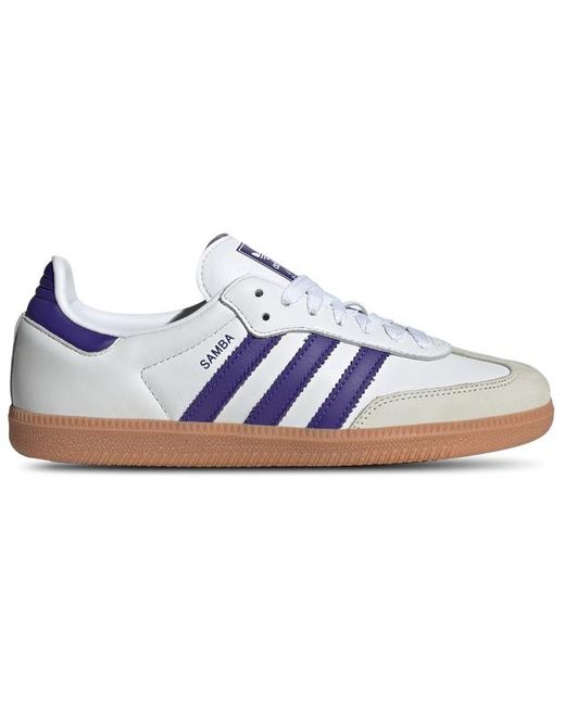Adidas samba blauw best sale