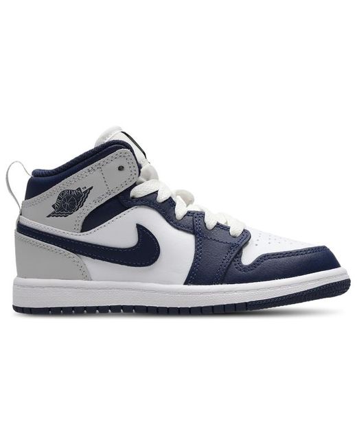 Nike Blue Aj1 Mid Toddler Trainers