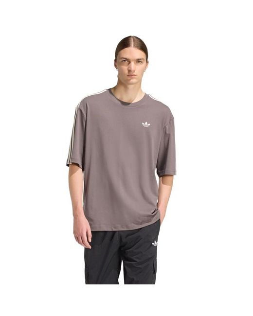Adidas Gray Adicolor T-Shirts for men