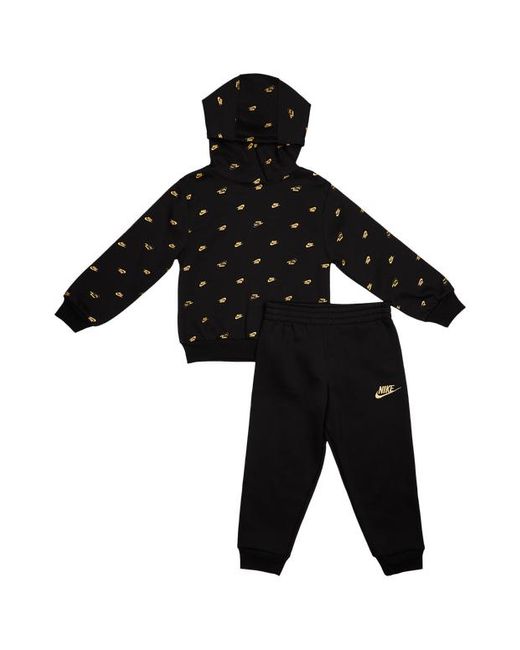 Nike Black Futura Aop Tracksuits