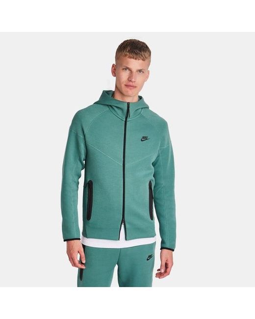Tech Fleece Sudaderas Nike de hombre de color Green