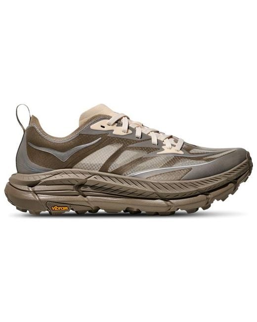Hoka One One Gray Mafate Speed Sneakers for men