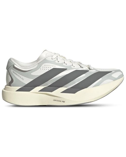 Adidas Gray Adizero Evo Sl Sneakers