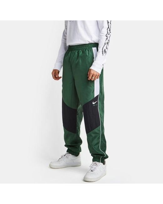 Nike Green Swoosh Pants for men