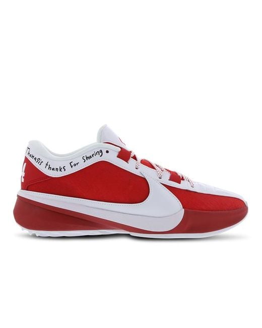 Nike Red Freak Shoes for men