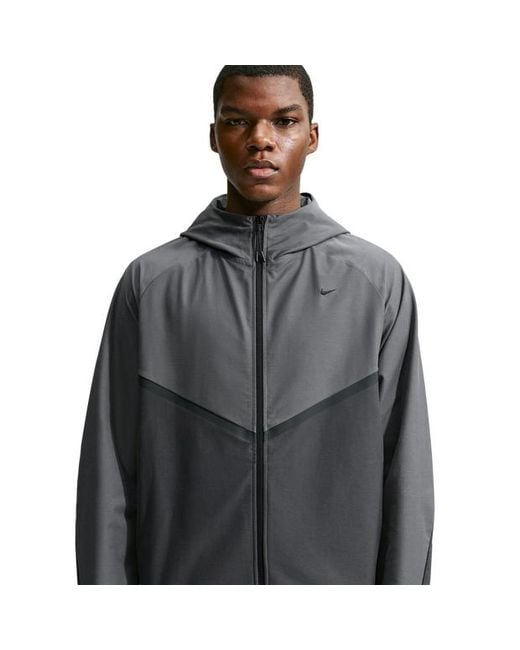Nike Gray Tech Hoodies for men