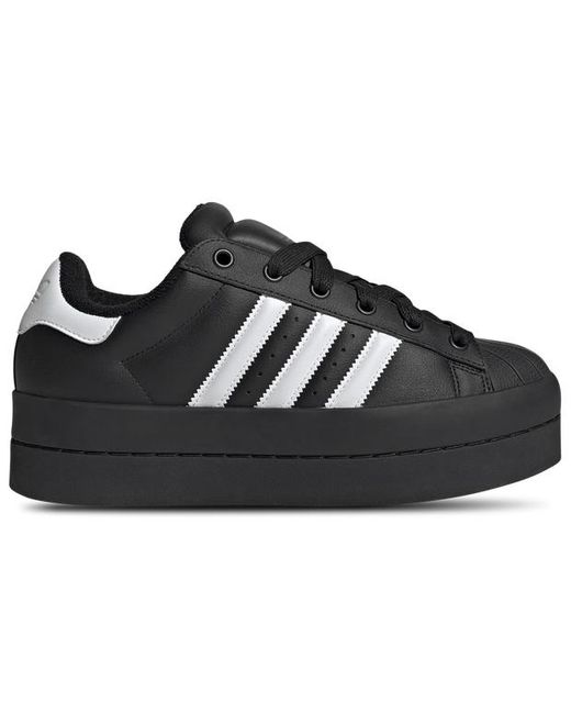Adidas Black Superstar Sneakers