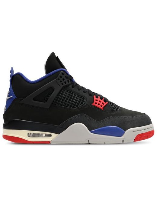 Nike Black Retro 4 Sneakers for men