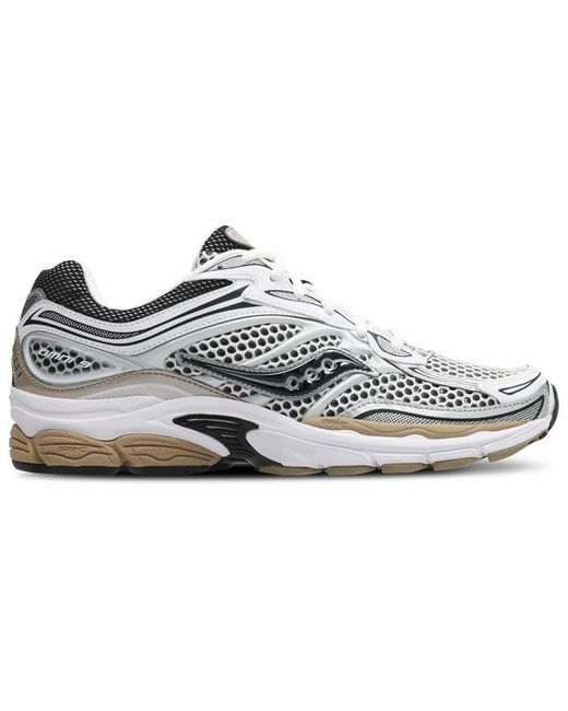Saucony White Progrid Omni 9 Shoes for men