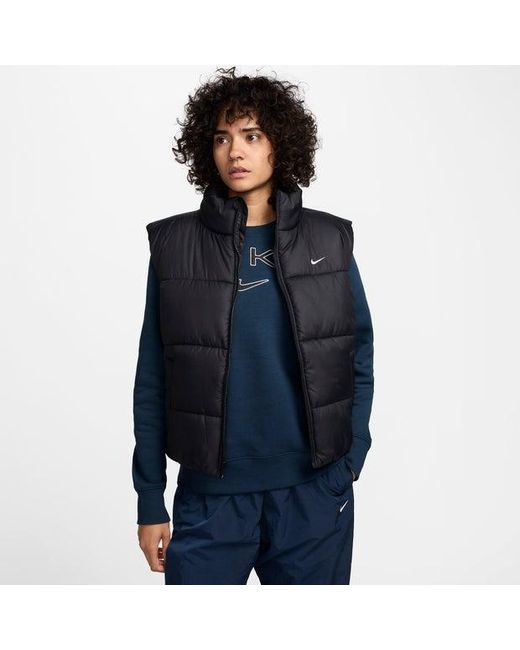 Nike Blue Sportswear Classic Puffer Therma-Fit Loose Vest