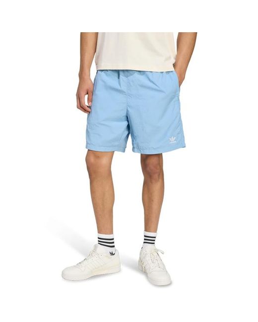 Adidas Blue Trefoil Shorts for men