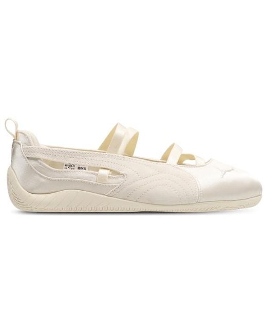PUMA White Speedcat Sneakers