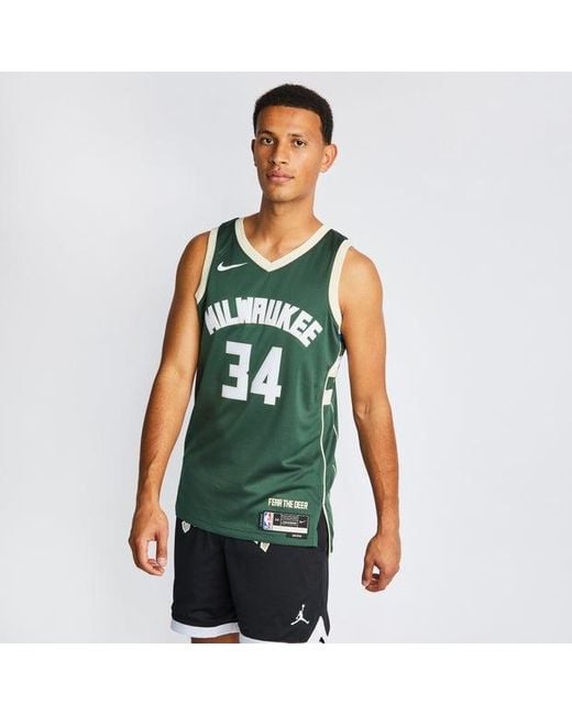 NBA Jerseys/Replicas Nike de hombre de color Green