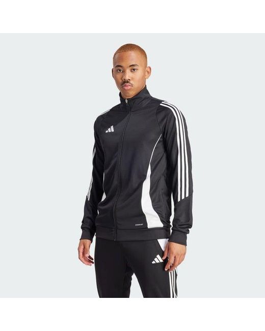 Adidas Black Tiro 24 Training Track Tops for men