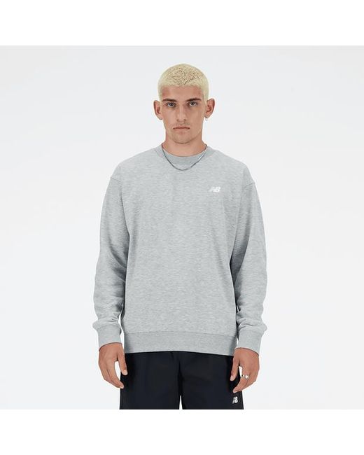 New Balance Gray Sport Essentials Sweatshirts for men
