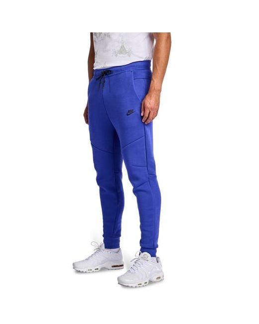 Nike Blue Tech Fleece Pants for men