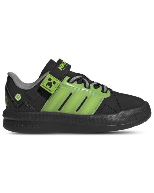 Adidas Green Minecraft Toddler Trainers