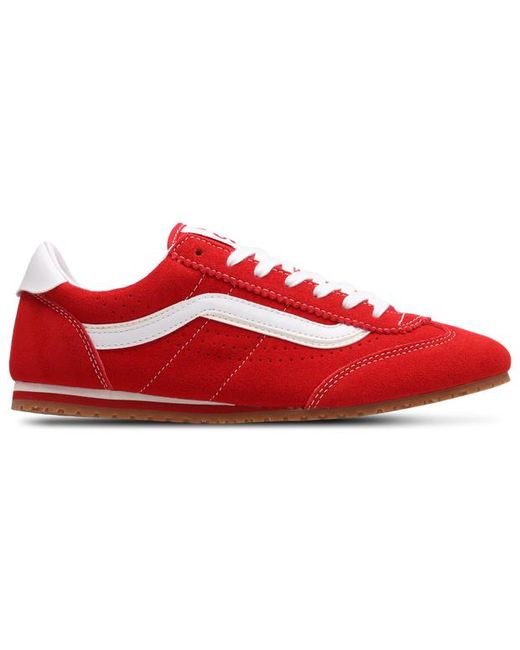 Vans Red Lowpro Sneakers