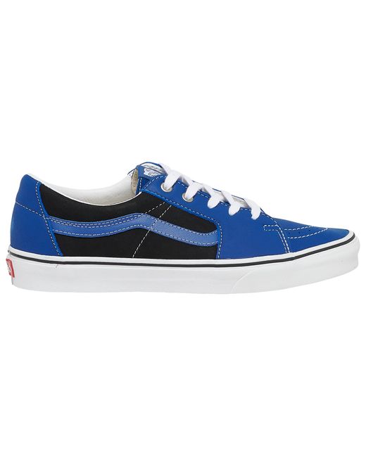 Vans Leather Sk8 Low - Shoes in Blue 