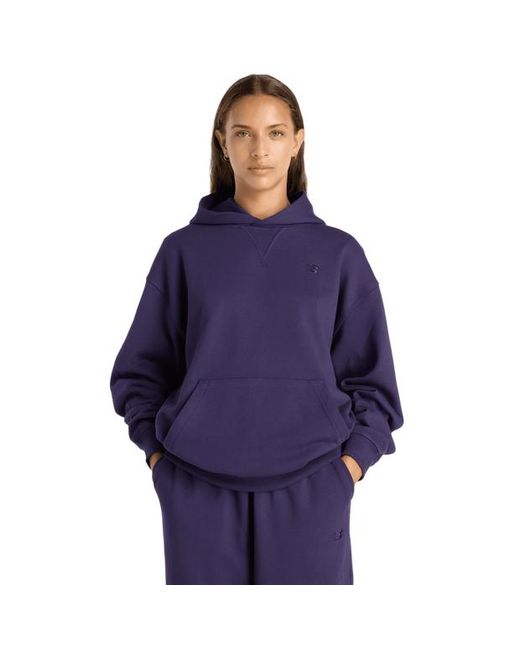 New Balance Blue Terry Hoodies