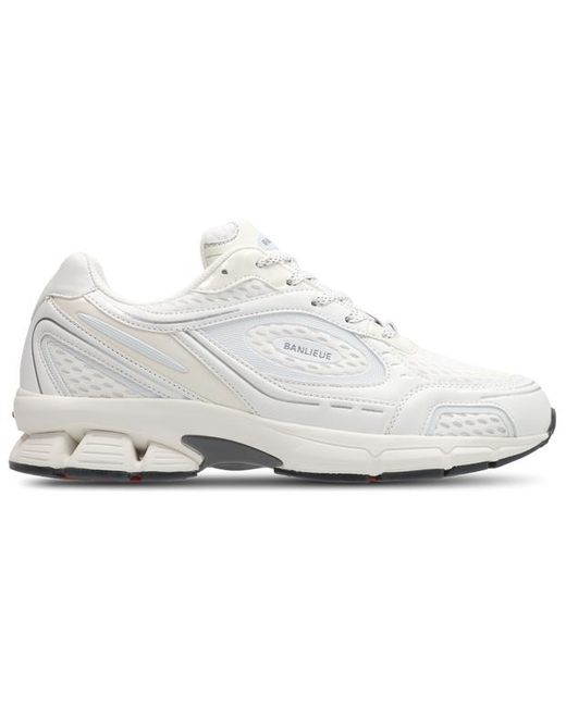 Banlieue White The Runner Sneakers for men