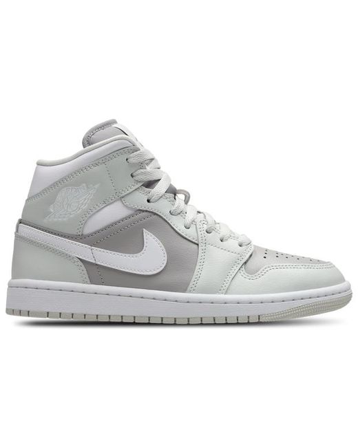 Nike Gray 1 Mid Shoes