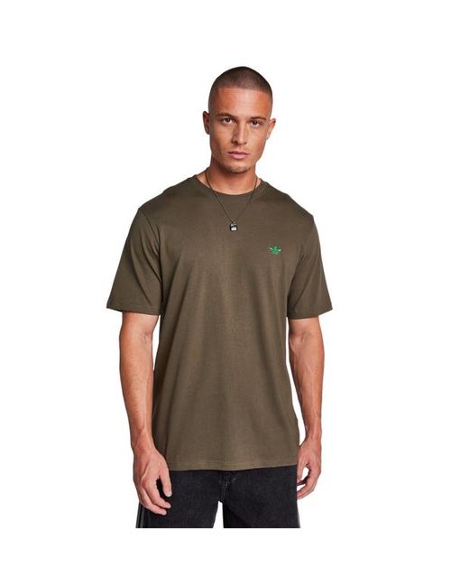 Adidas Brown Adicolor T-Shirts for men