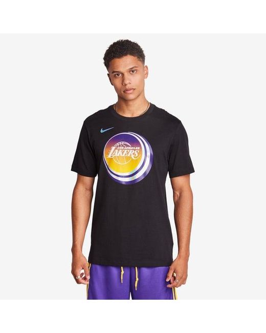 Nba La Lakers di Nike in Blue da Uomo