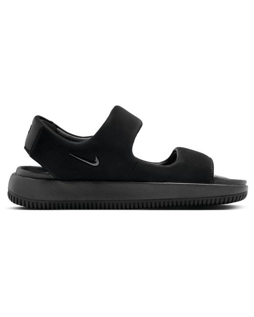 Nike Black Calm Flip-Flops And Sandals