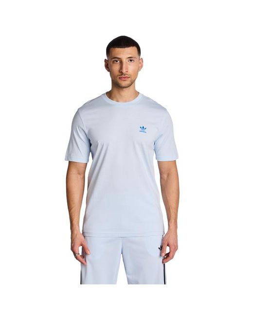 Adidas Blue Essential T-Shirts for men