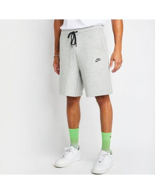 Nike Tech Fleece Korte Broeken in het Grijs voor heren | Lyst NL