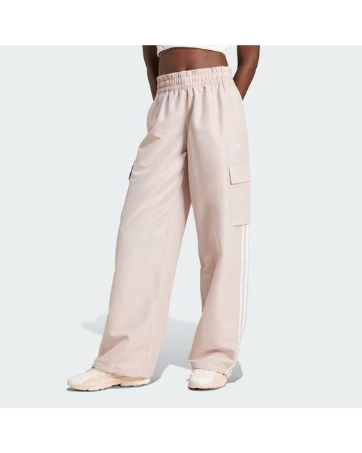 Originals Adicolor Cargo Pantalones Adidas de color Pink