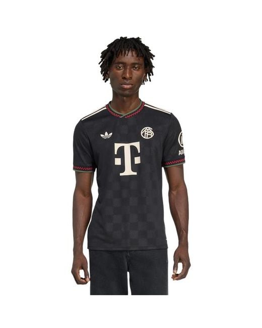 Adidas Fc Bayern Muenchen Third 25-26 Herren Trikots/Replikate in Black für Herren