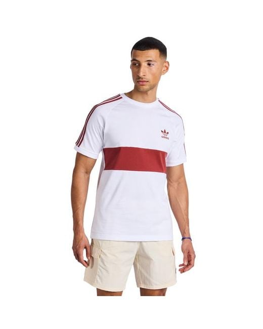 Aop Magliette di Adidas in White da Uomo