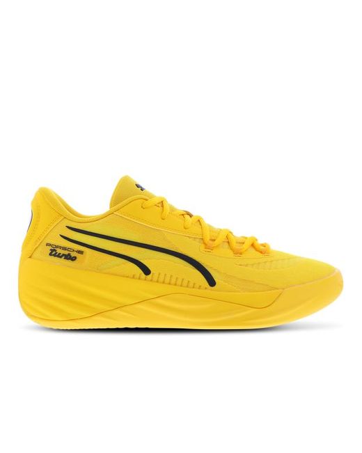 PUMA Yellow All-pro Nitro Shoes for men