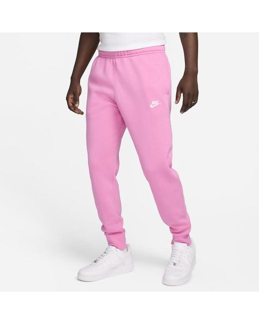 Nike Club Broeken in het Pink voor heren