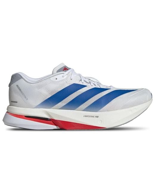 Adidas Blue Adizero Boston 13 Sneakers for men