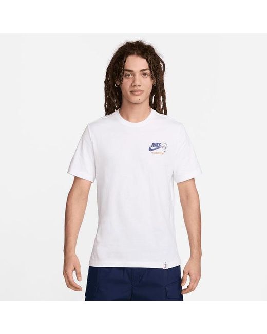 Nike Sole Food T-shirts in het White voor heren