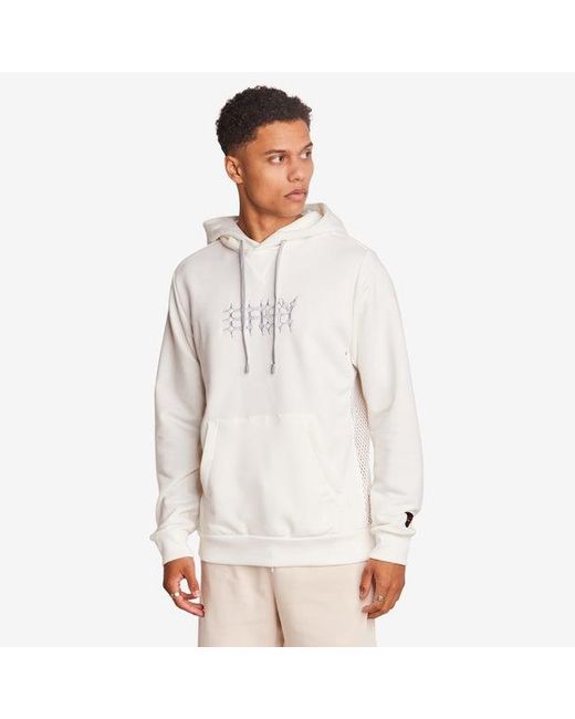 Nike White Kevin Durant Hoodies for men