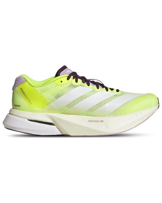 Adidas Yellow Adizero Boston 13