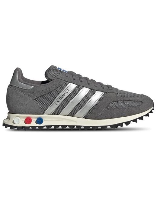 Adidas Gray La Trainer Sneakers