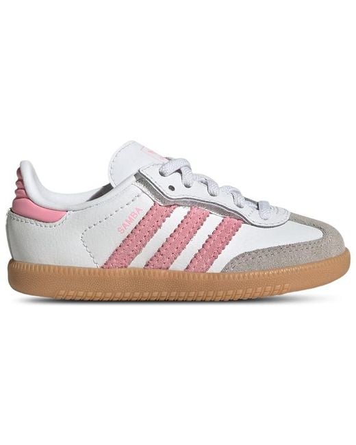 Adidas White Samba Baby Shoes