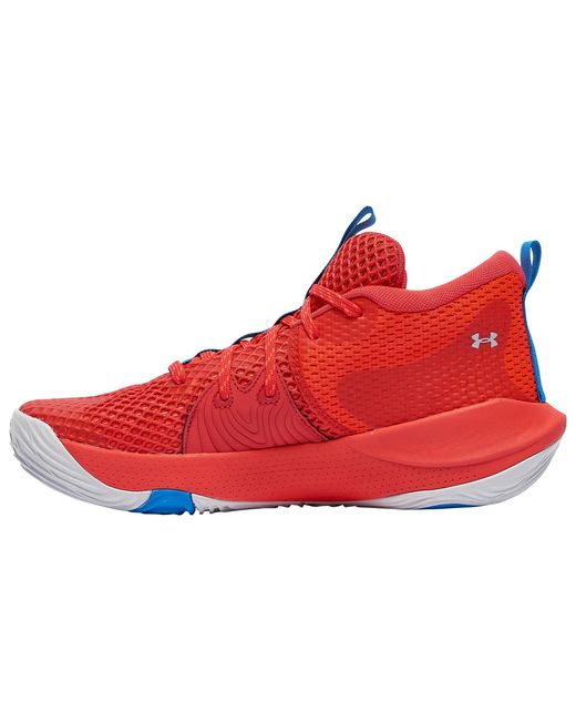 Under Armour Joel Embiid Embiid One - Basketball Shoes in Red for Men | Lyst