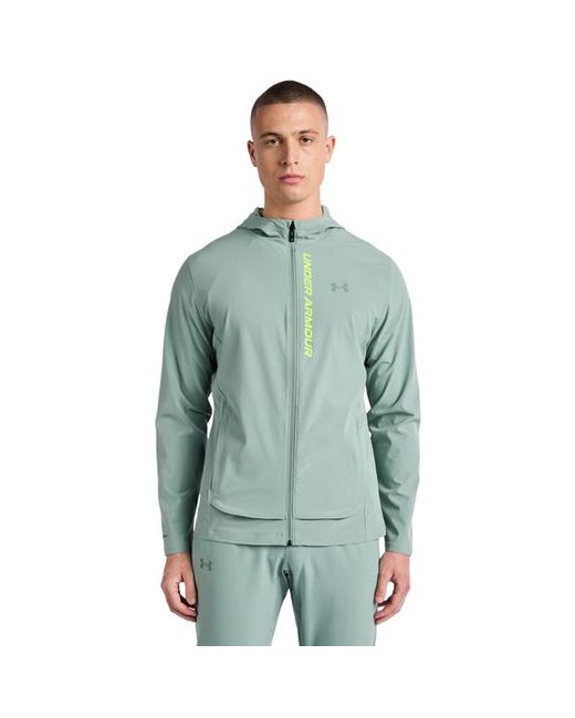 Under Armour Green Storm Track Tops for men