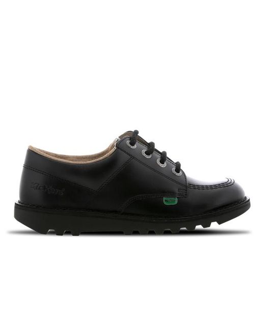 Kickers Black Kick Lo Shoes
